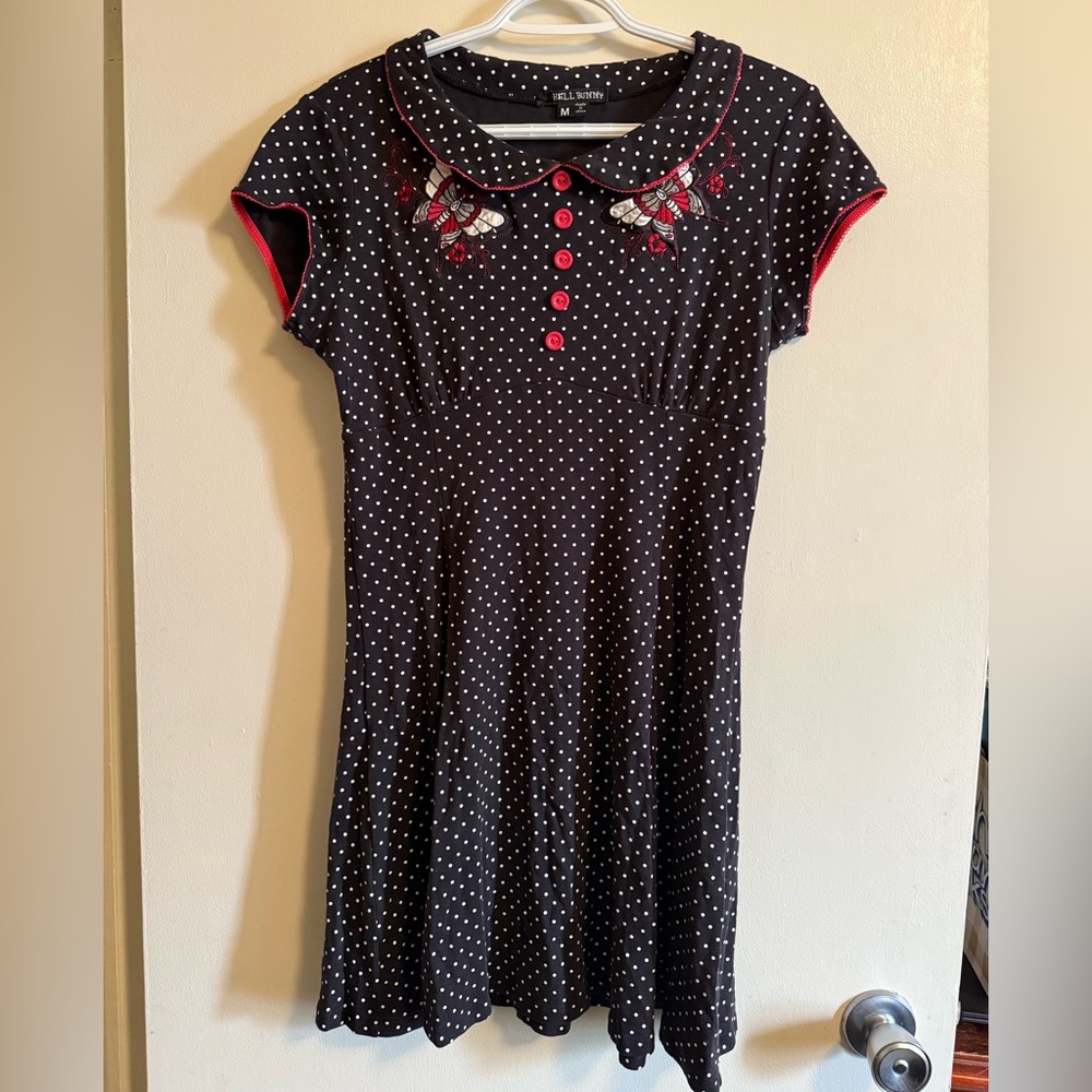 Hellbunny Moth Dress
